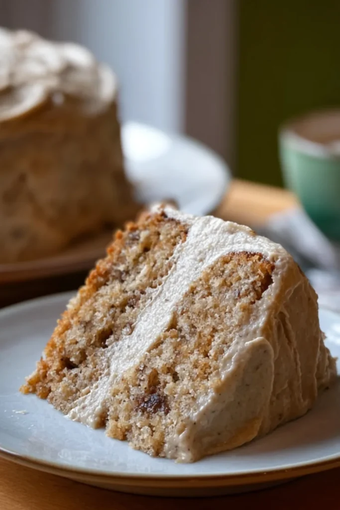Sugar-Free Banana Cake – Fruit-Sweetened, Moist, and Frosted Like a Banoffee Dream
