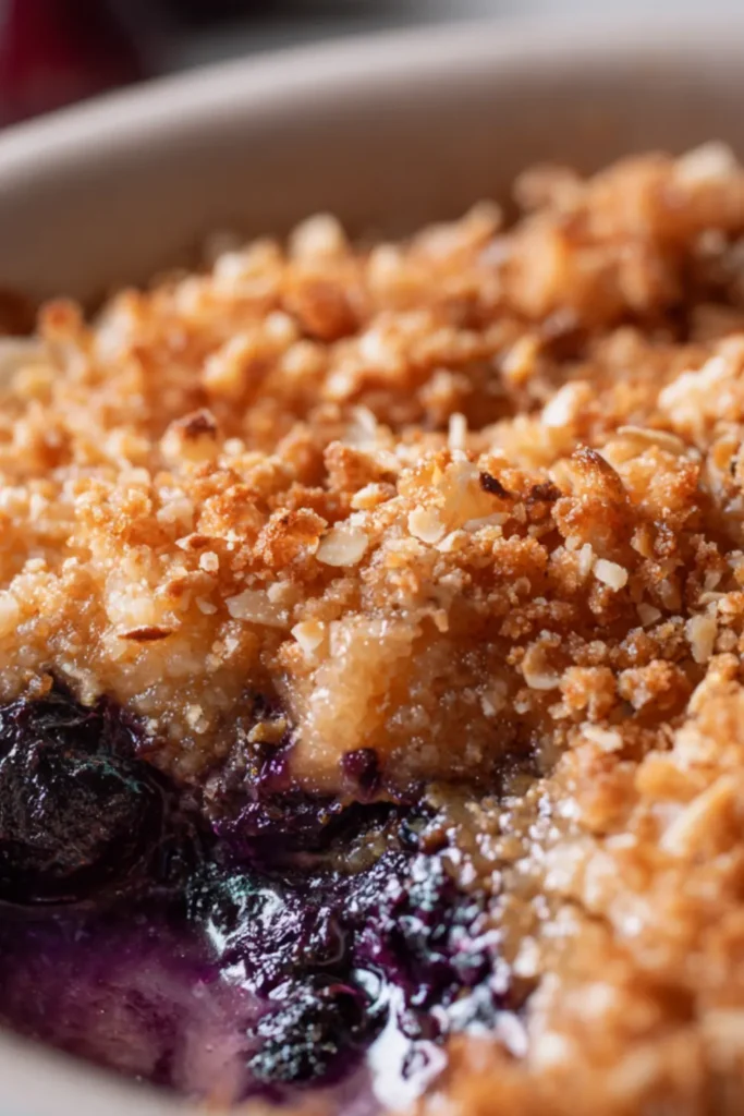Sugar-Free Cherry Crisp – Warm, Juicy, and Crispy Without the Carbs