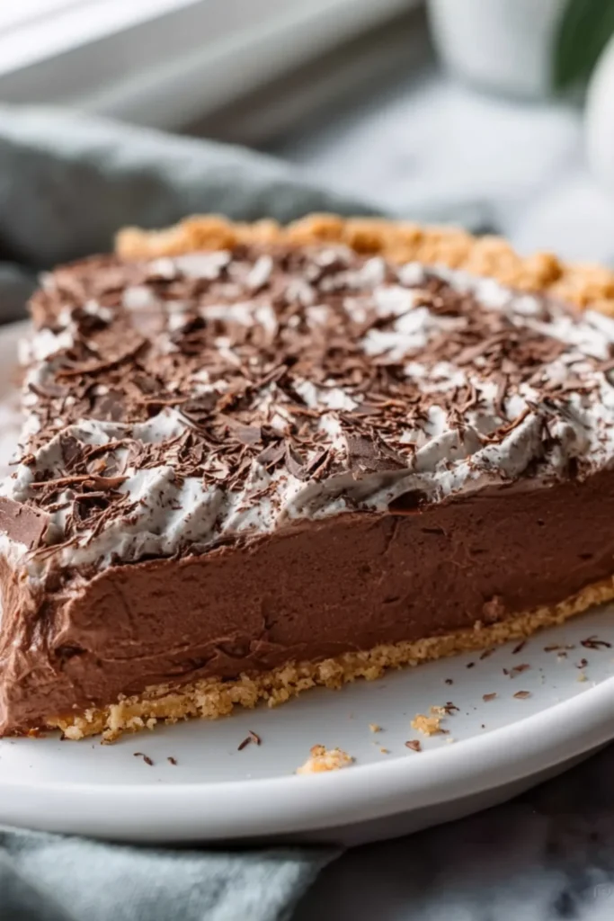 Sugar-Free Chocolate Pie – French Silk Fantasy, Minus the Sugar Crash