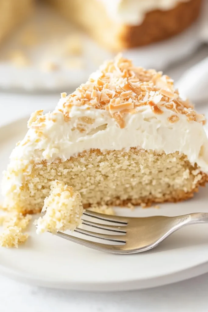 Sugar-Free Coconut Cake – Low-Carb, Moist, and Tropical AF