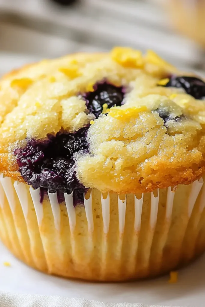 Sugar-Free Protein Muffins – High-Protein, Low-Carb, and Blueberry-Stuffed