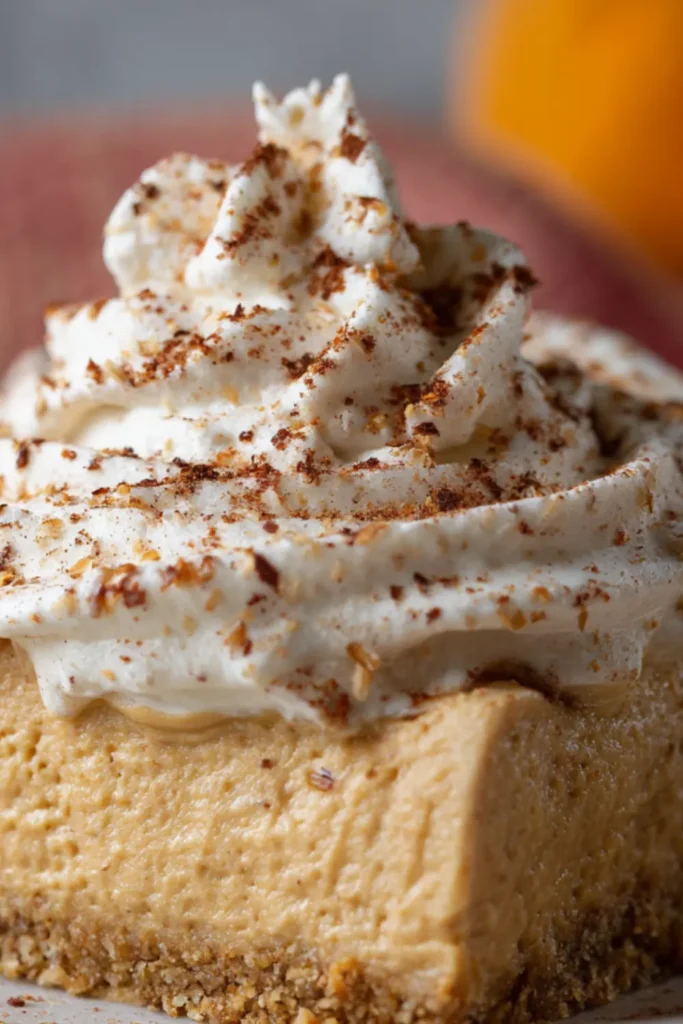 Sugar-Free Pumpkin Cheesecake – No-Bake, Low-Carb, and Fall-Obsessed