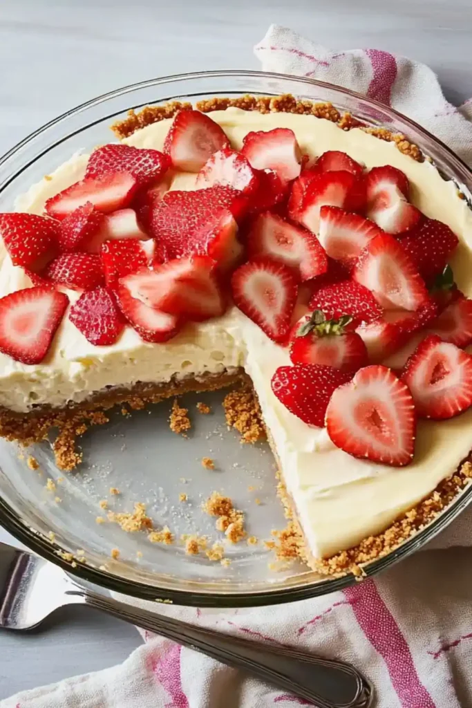 Sugar-Free Strawberry Cheesecake