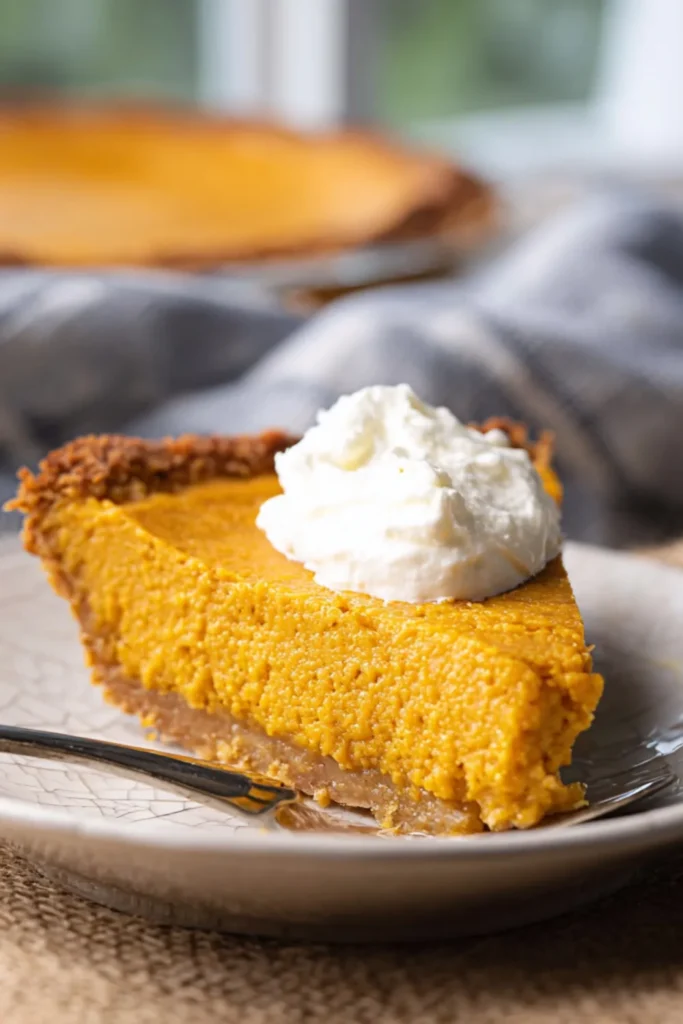 Sugar-Free Sweet Potato Pie – Cozy, Creamy, and Low(er) Carb Holiday Comfort