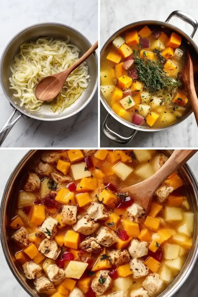 Butternut Turkey Soup