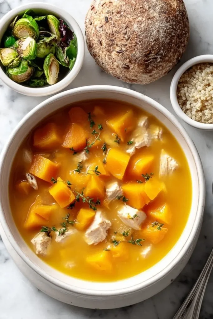 Butternut Turkey Soup