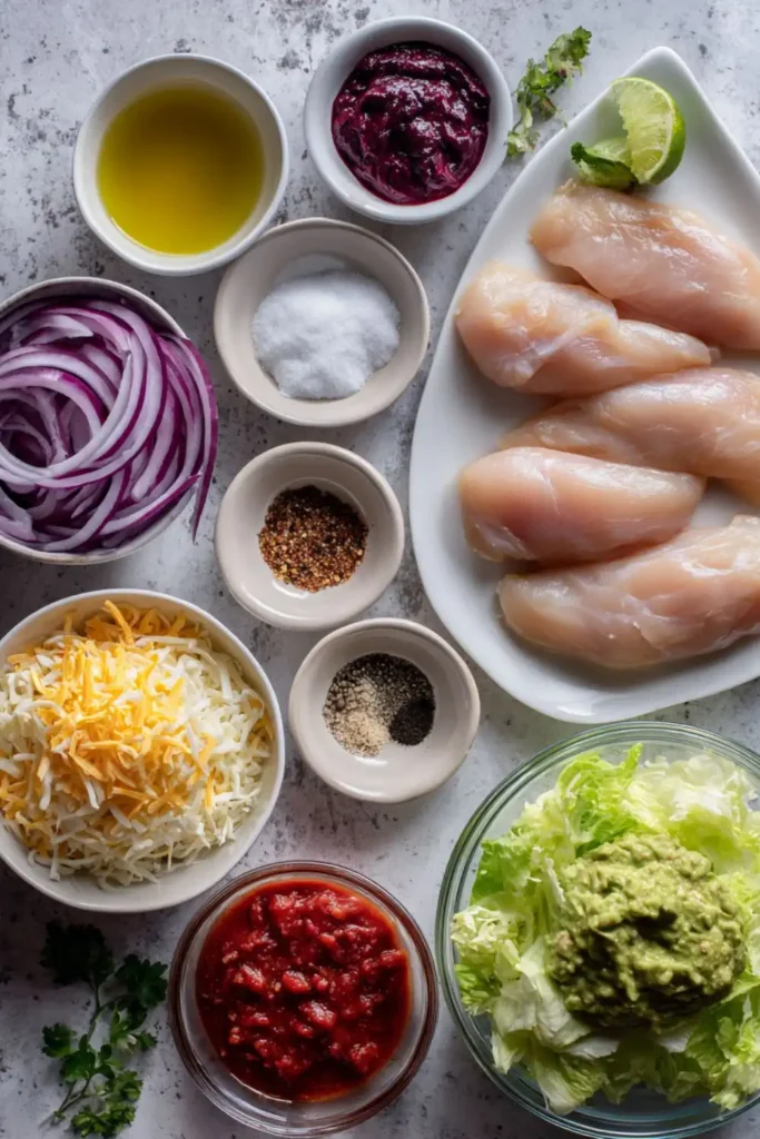 Chicken Fajita Salad Bowls Recipe