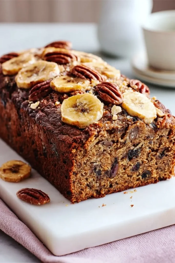 Date, Banana & Rum Loaf