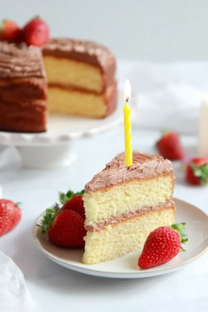 Delicious Diabetic Birthday Cake