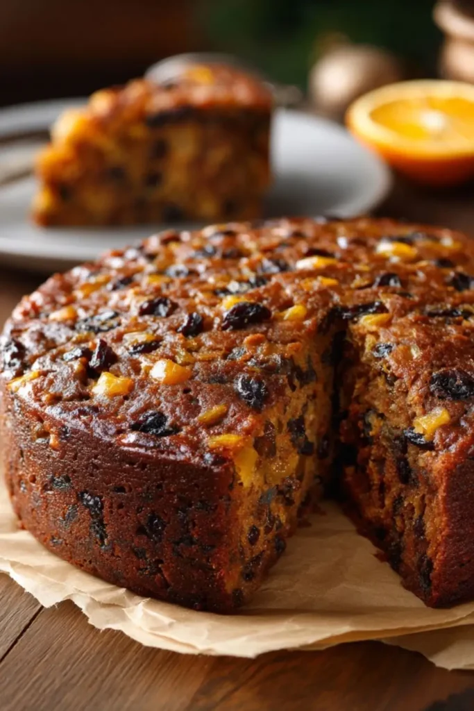 Moist Christmas Cake (No Added Sugar or Fat)