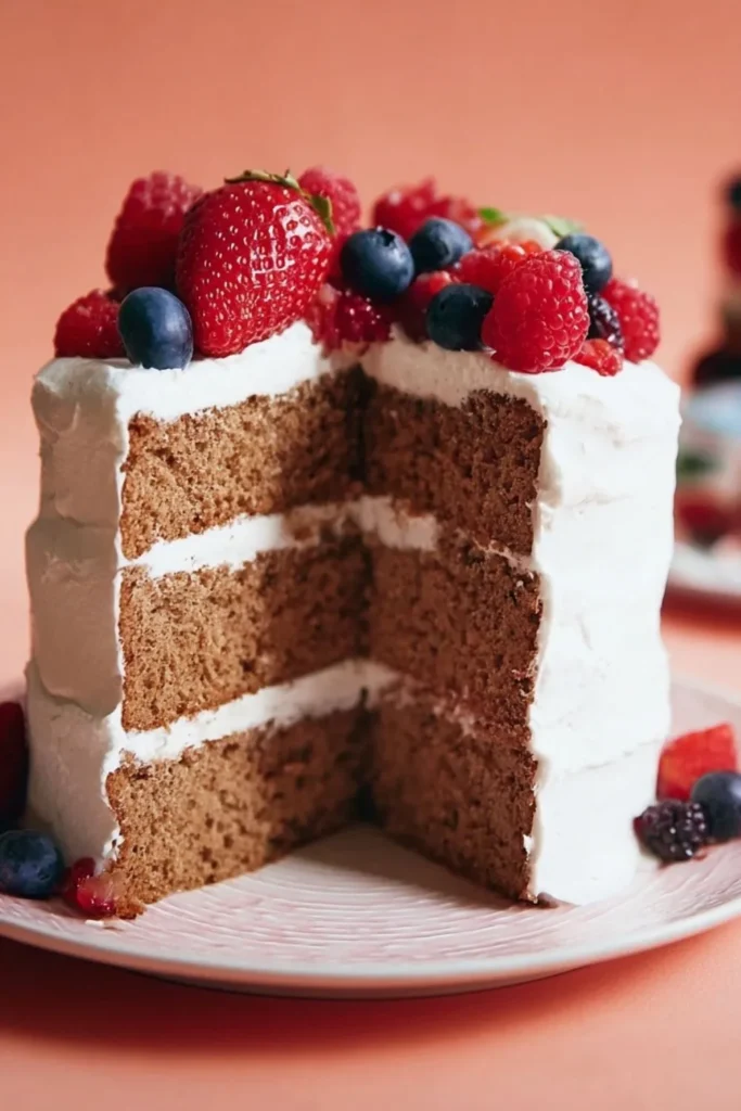 Sugar-Free First Birthday Cake (Naturally Sweetened)