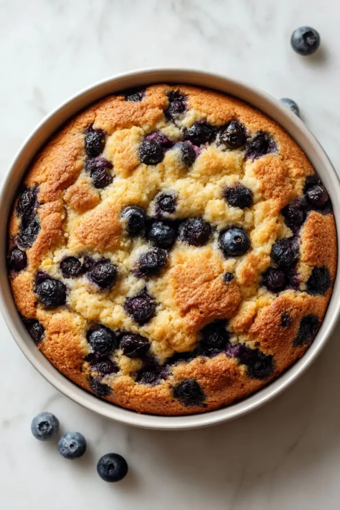 3. Keto Blueberry Coffee Cake (Low Carb, Gluten Free)