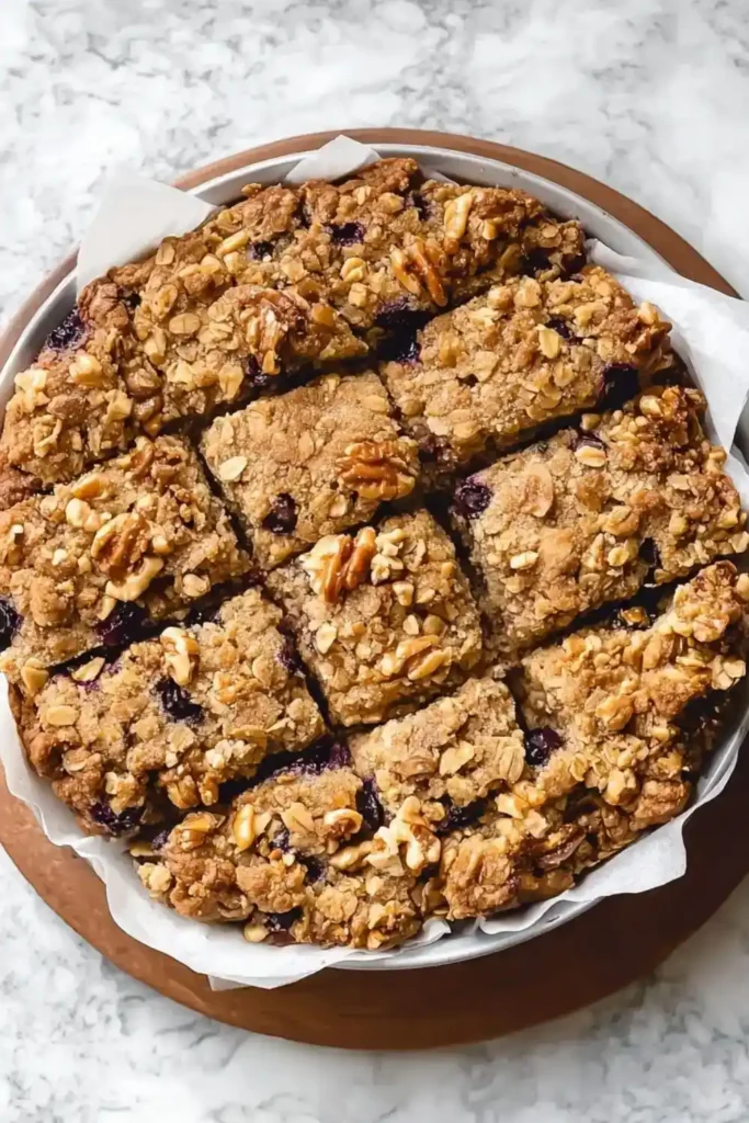 7. Healthy Blueberry Buckle Coffee Cake (No Eggs, Dairy, or Oil!)