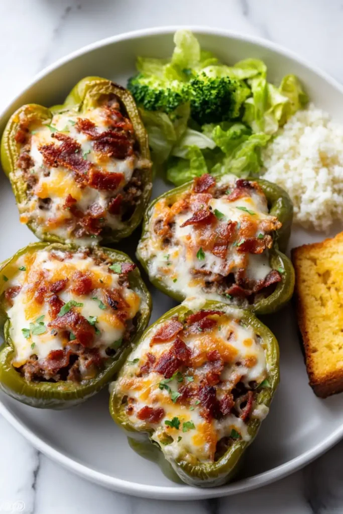 Low Carb Stuffed Peppers Recipe