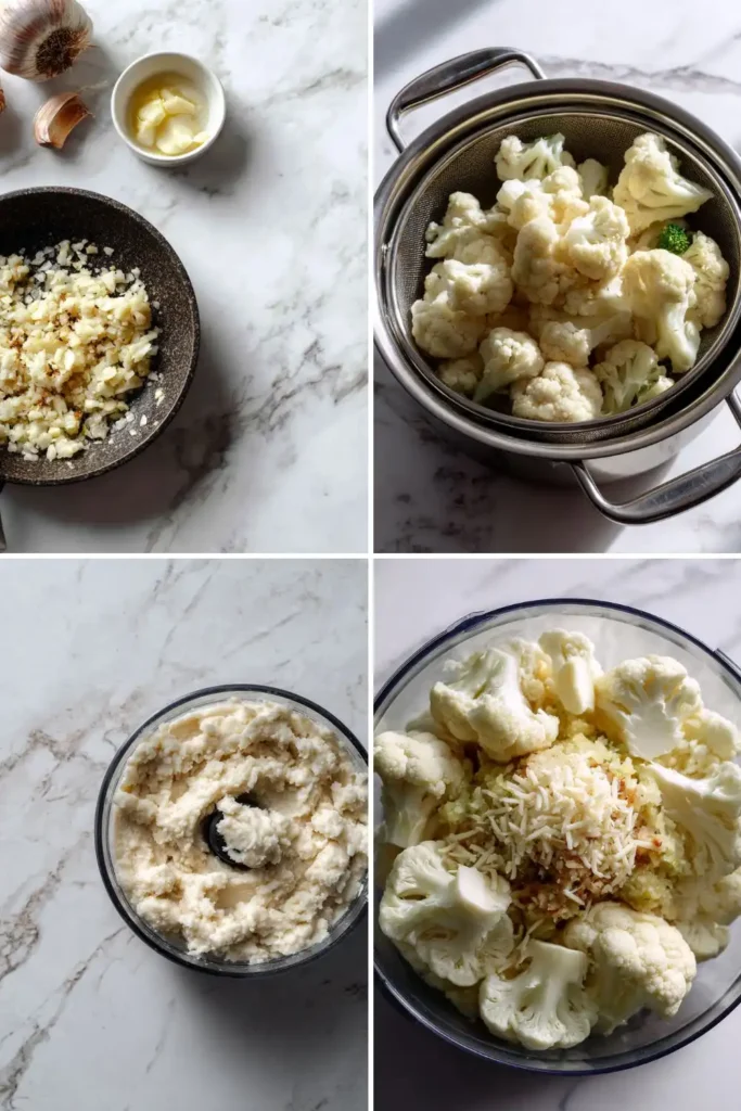 Low Carb Mashed Cauliflower Recipe