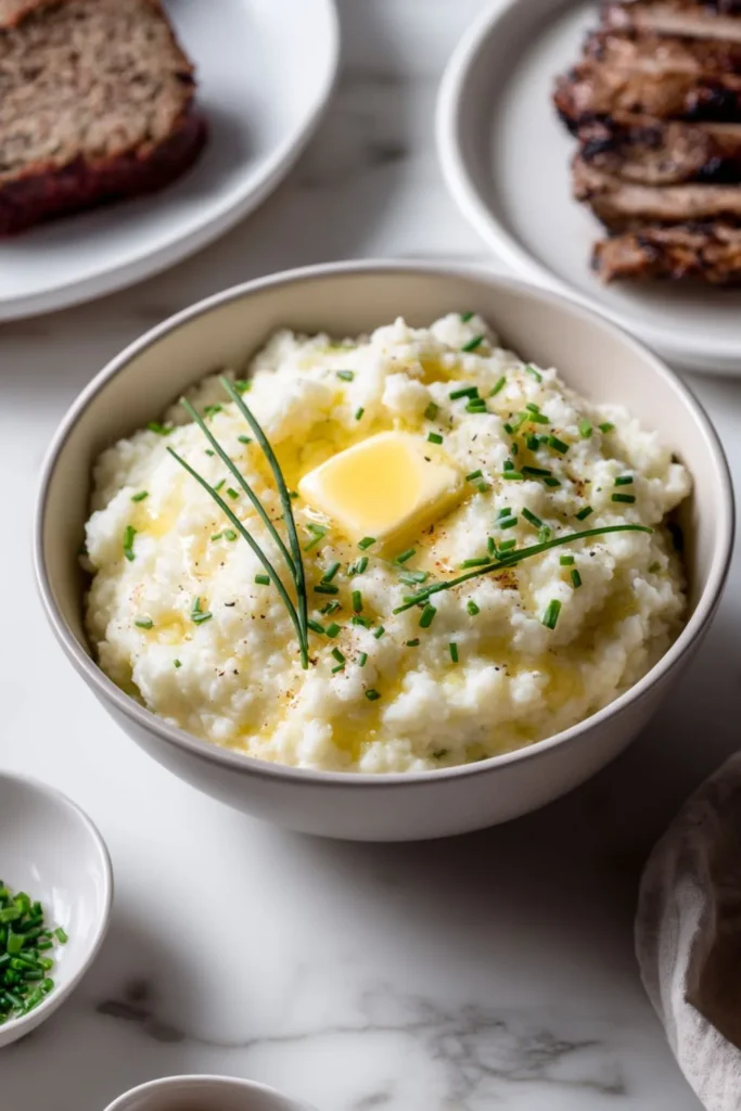 Low Carb Mashed Cauliflower Recipe