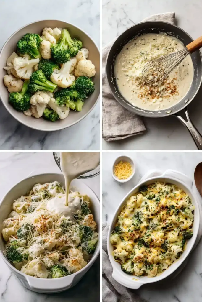 Pioneer Woman Broccoli-Cauliflower Casserole
