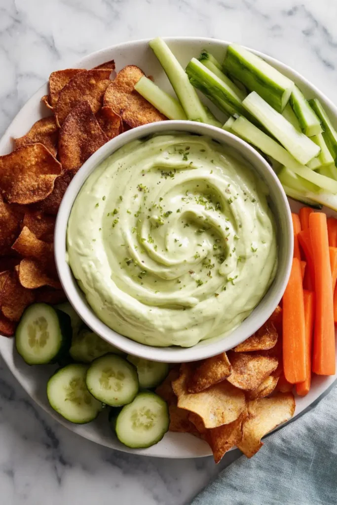 Pioneer Woman Creamy Avocado Ranch Dip