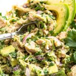 Low Carb Keto Avocado Tuna Salad