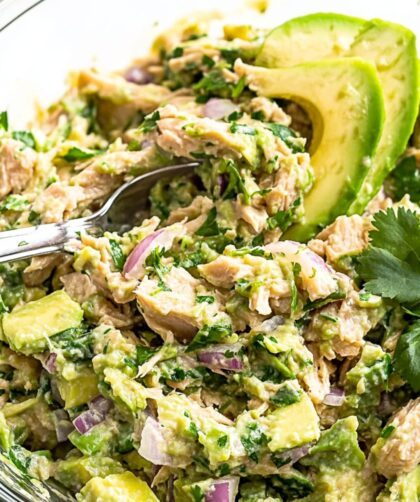 Low Carb Keto Avocado Tuna Salad