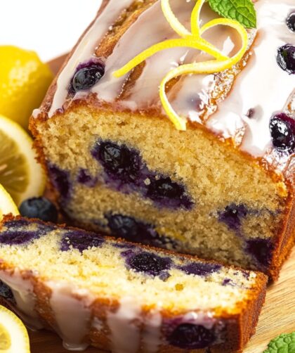 Low Carb Keto Almond Flour Blueberry Bread Recipe