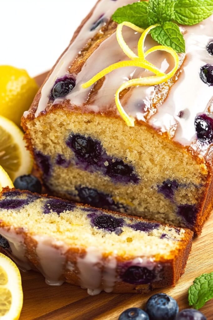 Low Carb Keto Almond Flour Blueberry Bread Recipe