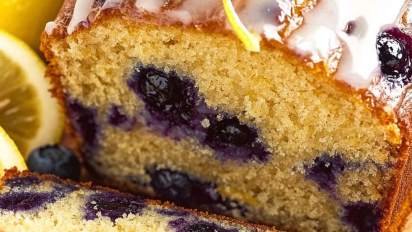 Low Carb Keto Almond Flour Blueberry Bread Recipe