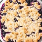 Low Carb Keto Blackberry Cobbler