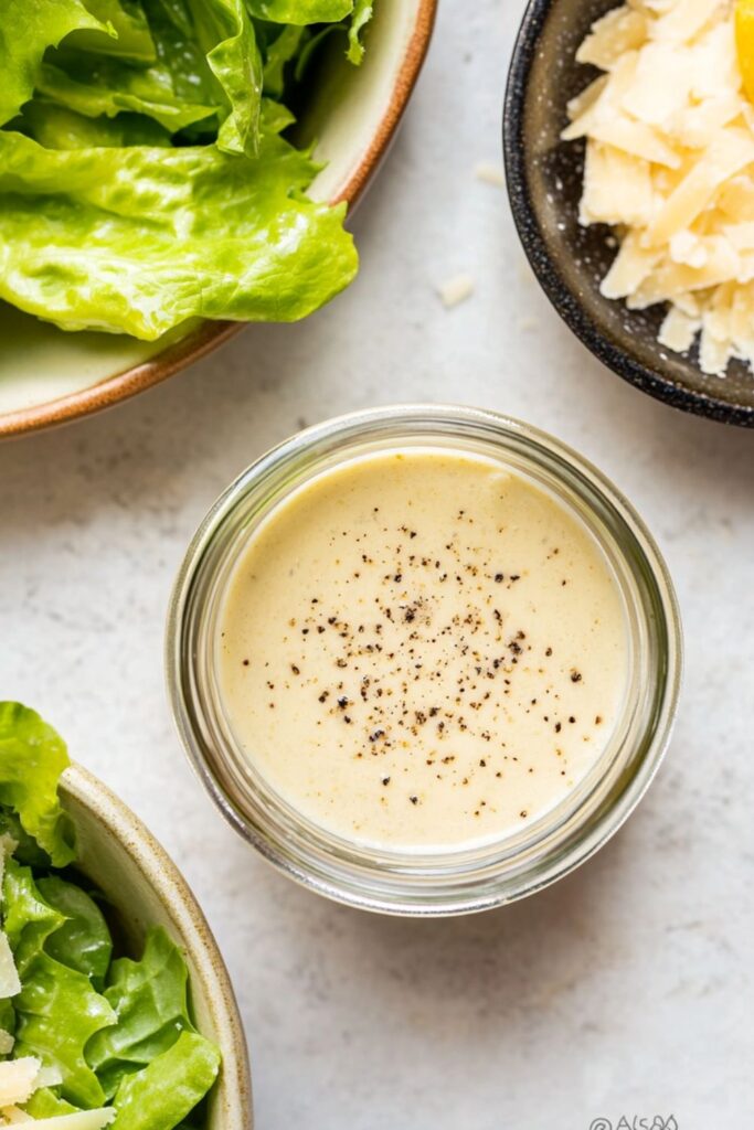 Low Carb Keto Caesar Dressing Recipe