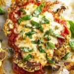 Low Carb Keto Cauliflower Parmesan