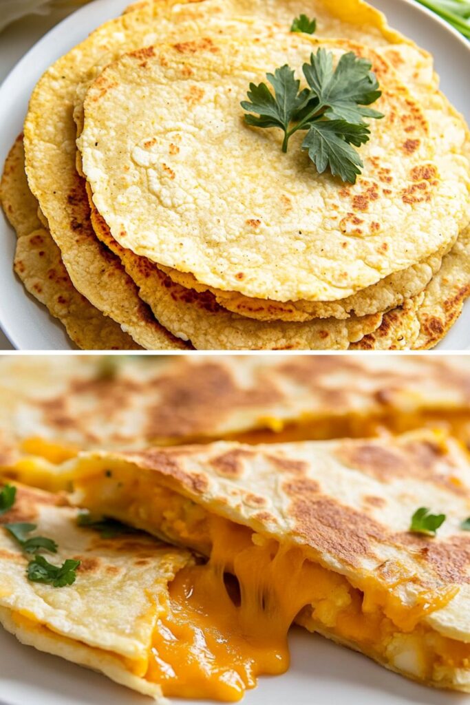 Low Carb Keto Cauliflower Tortillas