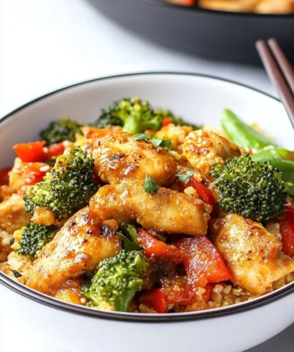 Low Carb Keto Chicken Stir Fry Recipe