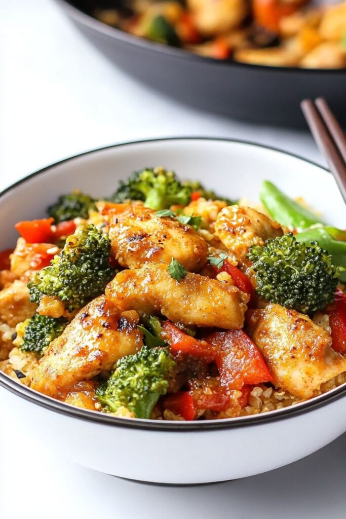 Low Carb Keto Chicken Stir Fry Recipe