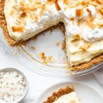 Low Carb Keto Coconut Cream Pie (Sugar Free)