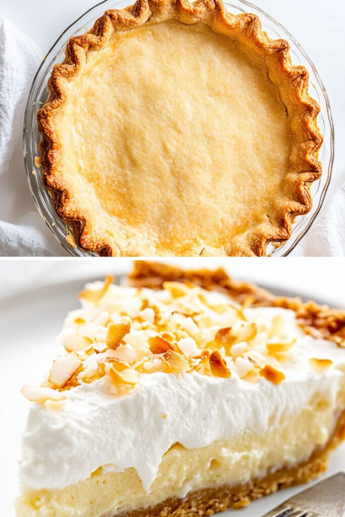 Low Carb Keto Coconut Cream Pie (Sugar Free)