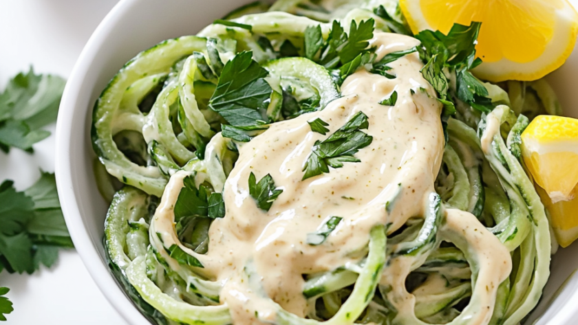 Low Carb Keto Cucumber Noodles