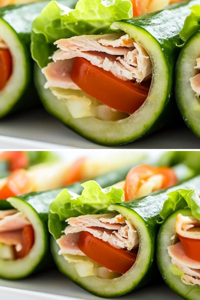 Low Carb Keto Cucumber Subs Recipe