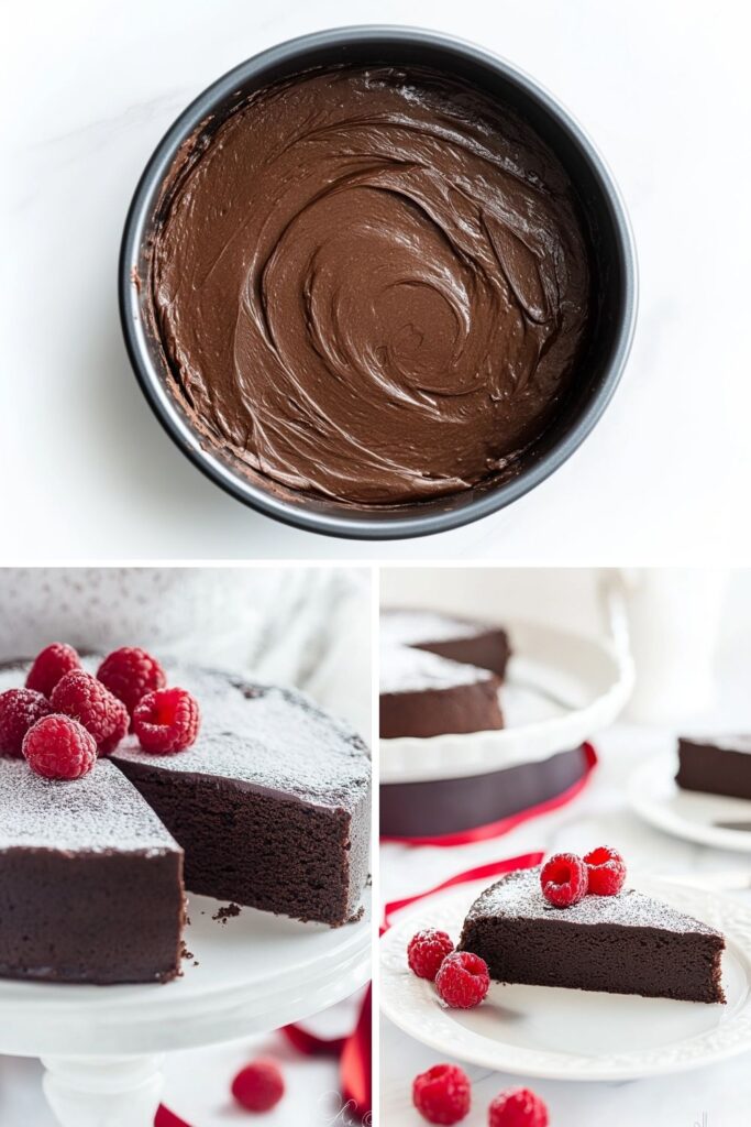 Low Carb Keto Flourless Chocolate Cake