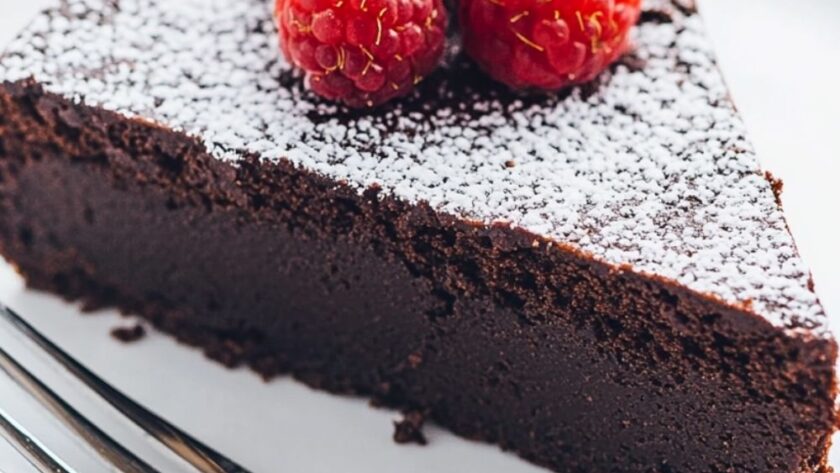 Low Carb Keto Flourless Chocolate Cake