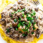 Low Carb Keto Ground Beef Stroganoff Recipe