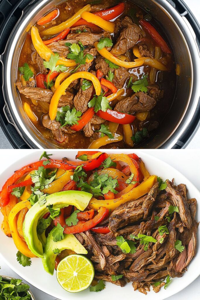 Low Carb Keto Instant Pot Fajitas