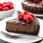 Low Carb Keto No Bake Chocolate Cheesecake