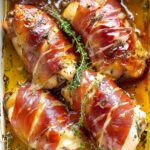 Low Carb Keto Prosciutto Wrapped Chicken Breast