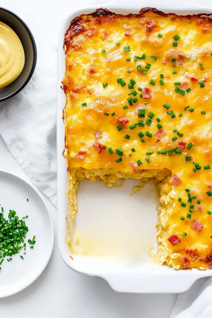 Low Carb Keto Eggs Benedict Casserole Recipe