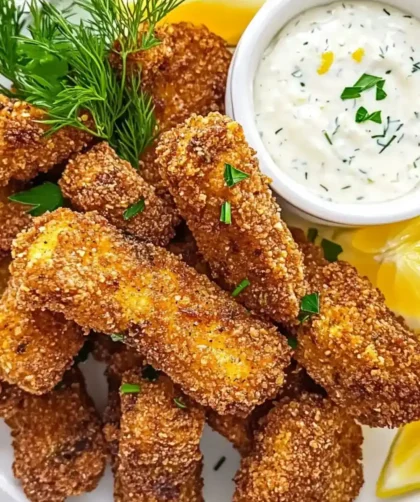 Low Carb Keto Fish Sticks