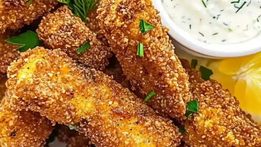 Low Carb Keto Fish Sticks