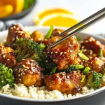 Low Carb Keto Orange Chicken Recipe