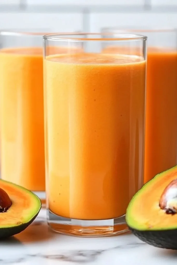 Low Carb Keto Papaya Smoothie