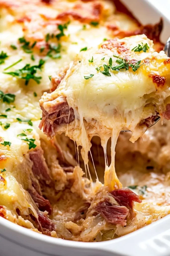 Low Carb Keto Reuben Casserole