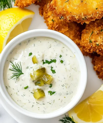 Low Carb Keto Tartar Sauce